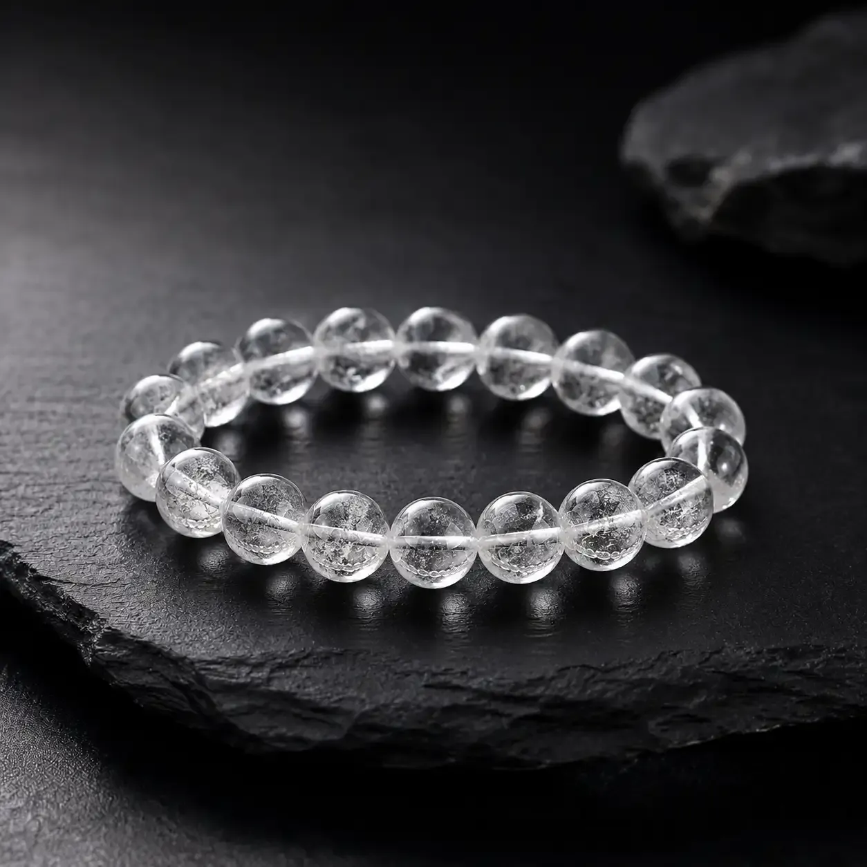 Realm of Clarity – Clear Quartz Energy Bracelet